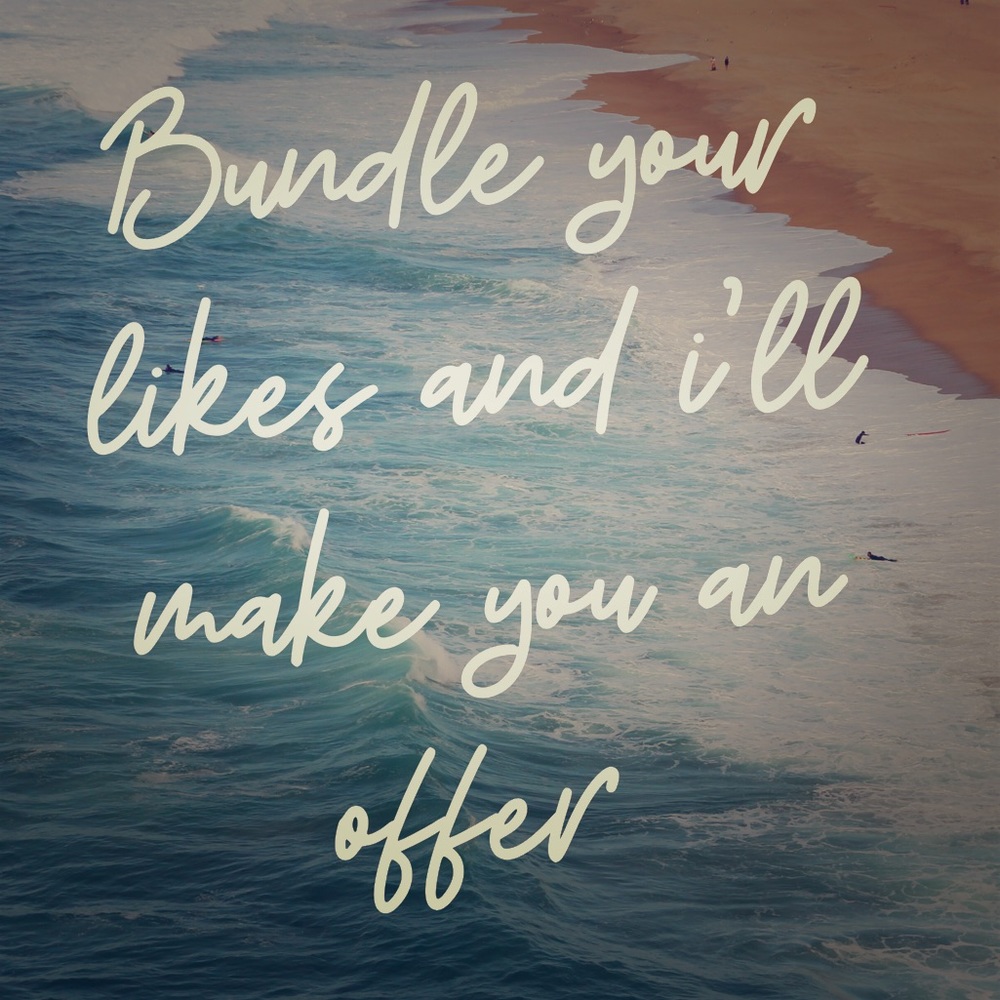 If you like more than one item ......